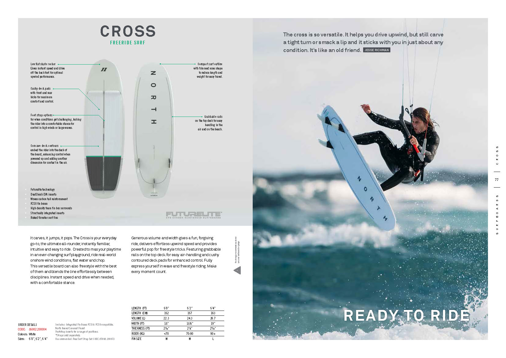 surfkite NORTH 2020 cross